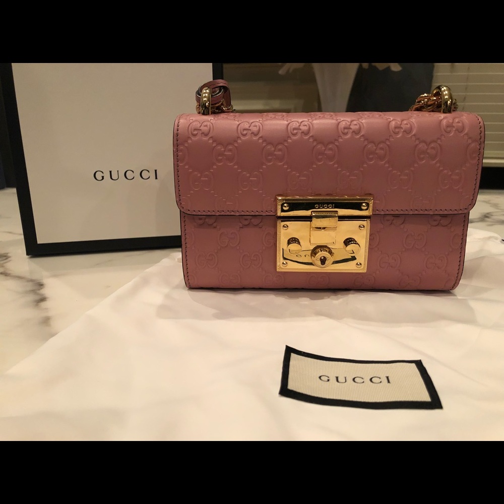 Gucci padlock shoulder bag